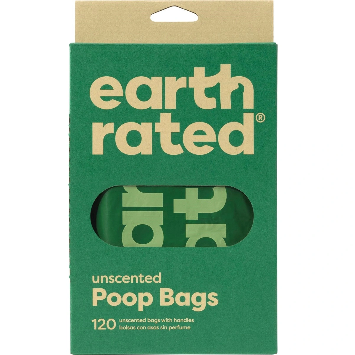 Earth Rated Øko hømhømposer med håndtag 120 stk